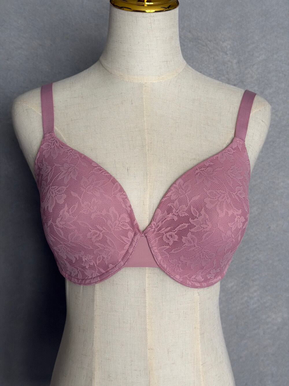 Natori Memoir Full-Fit Bra Memory Foam Convertible in Corsage Women's 34H NEW